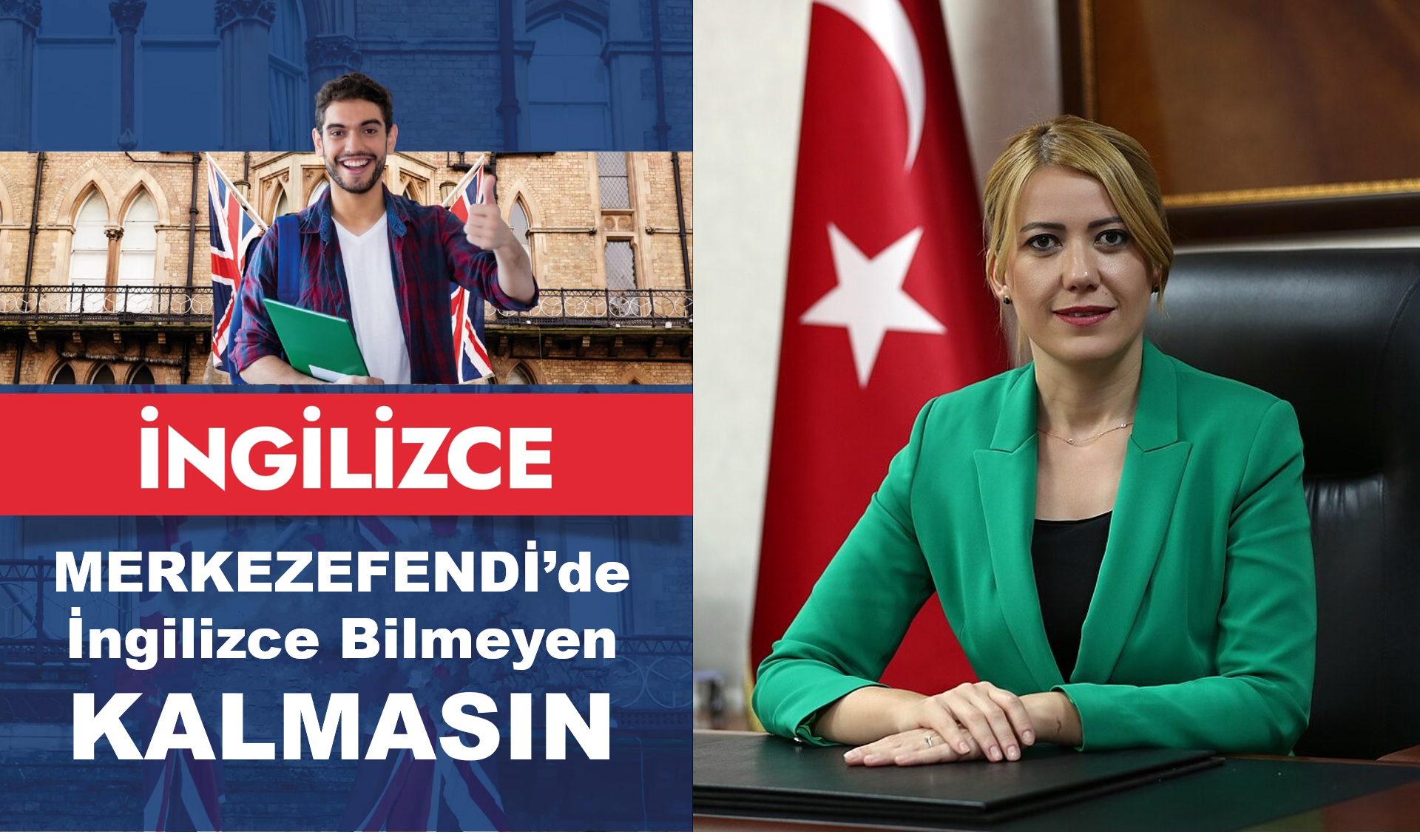 Merkezefendi'de herkes ingilizce öğreniyor