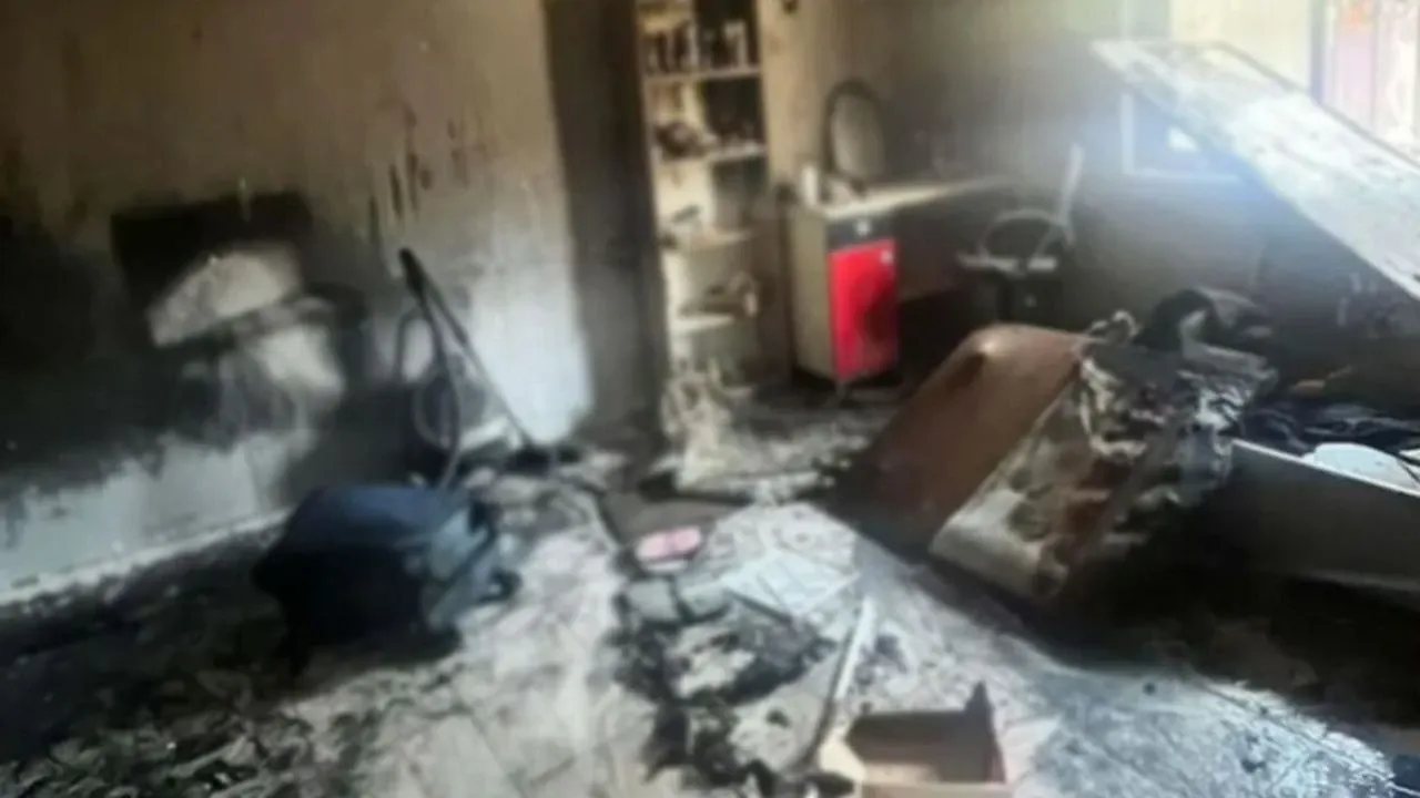 Eski kız arkadaşının evini ateşe vermişti
