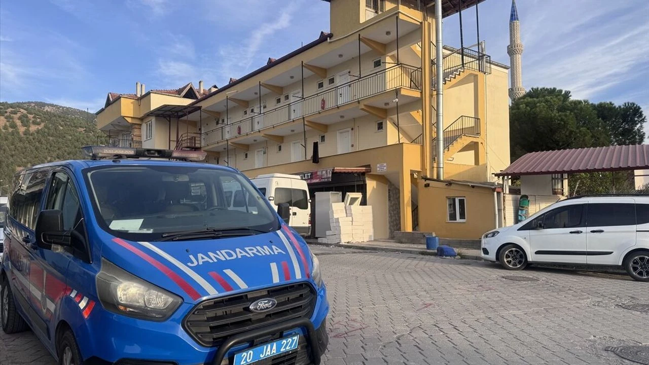 Denizli'de pansiyonda acı olay