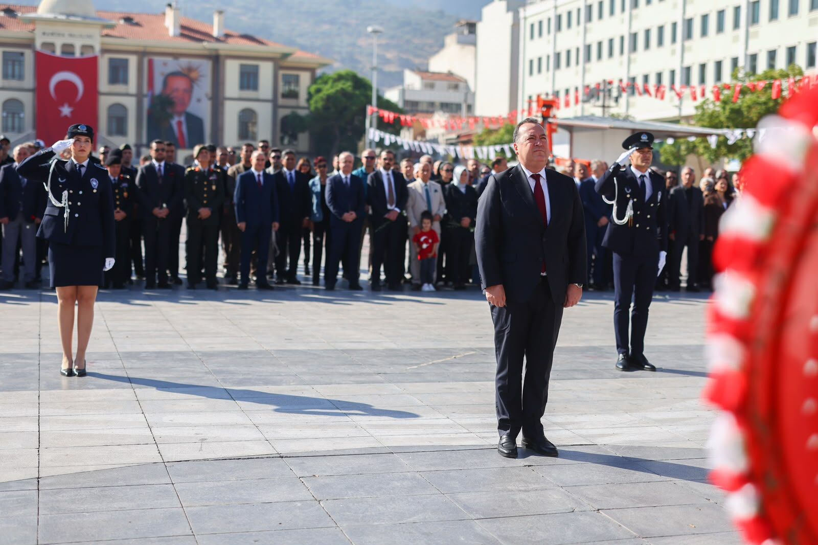 Atatürk’ün Manisa’ya Gelişinin 101. Yılı Törenle Kutlandı