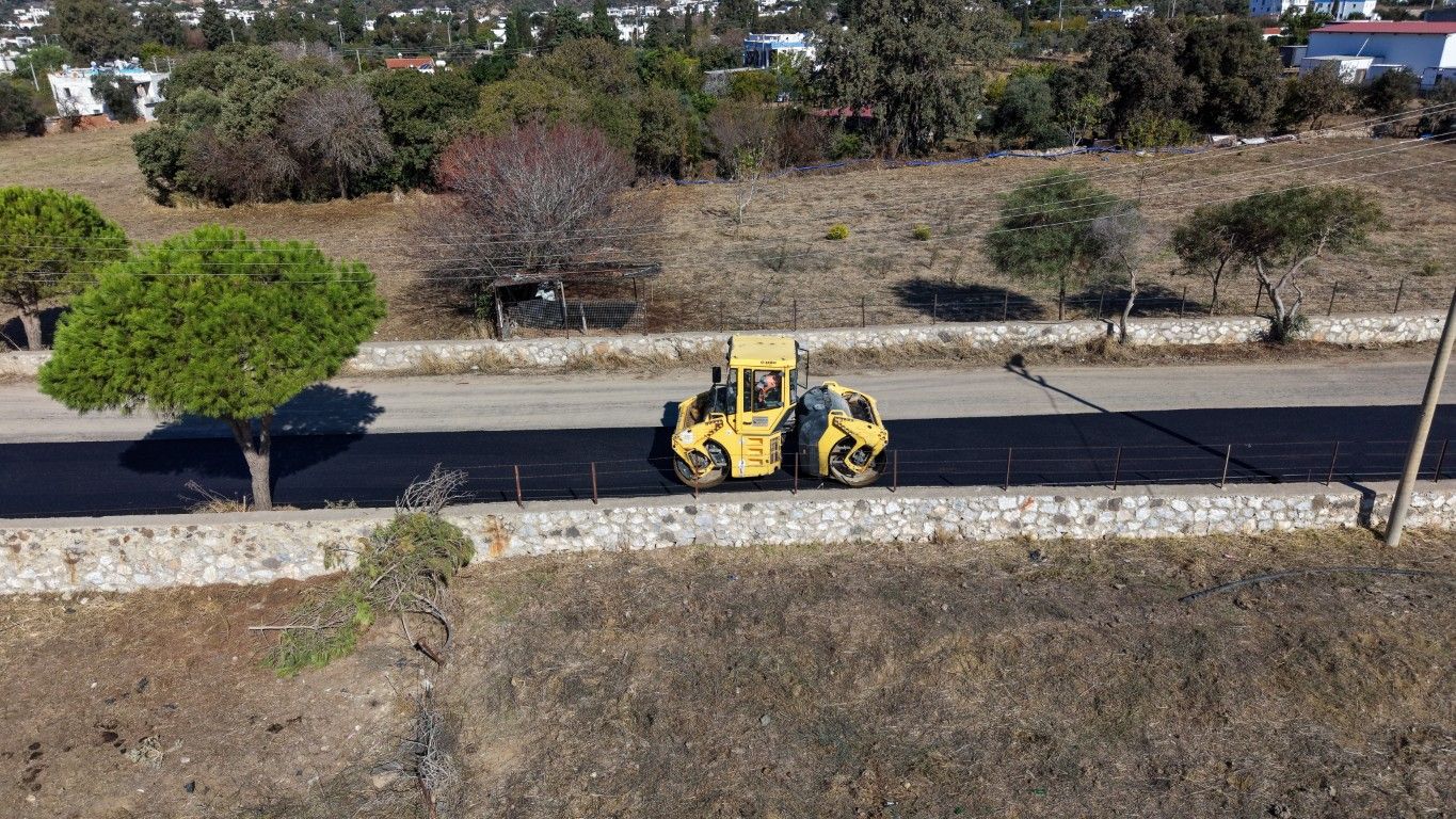 Bodrum’un Beş Mahallesinde Üstyapı Çalışmaları Sürüyor (4)