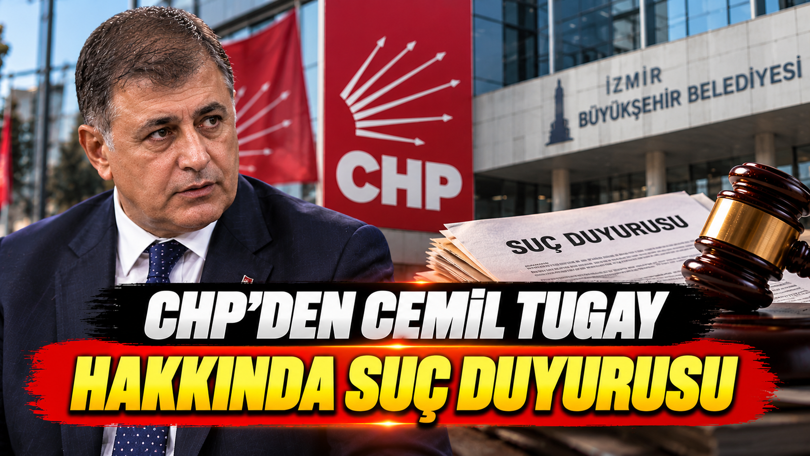 CHP'den Cemil Tugay hakkında suç duyurusu