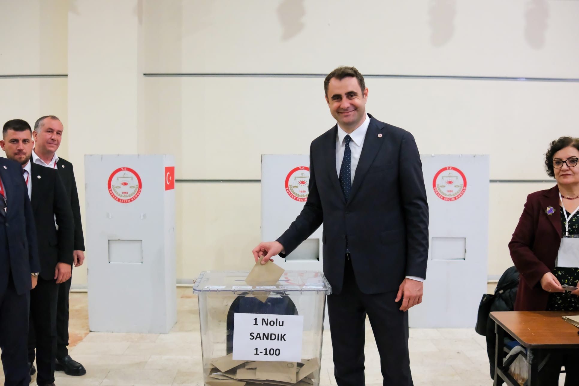 Çağatay Güç yeniden il başkanı seçildi!