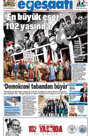 İzmir Ege Saati Gazetesi - 29 Ekim 2025 Çarşamba