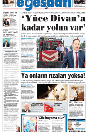 İzmir Ege Saati Gazetesi - 05 Aralık 2025 Cuma