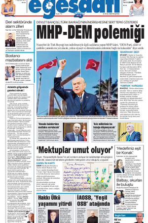İzmir Ege Saati Gazetesi - 22 Ocak 2026 Perşembe