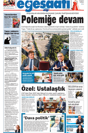 İzmir Ege Saati Gazetesi - 27 Ocak 2026 Salı