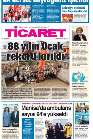 İzmir Ticaret Gazetesi - 03 Şubat 2026 Salı